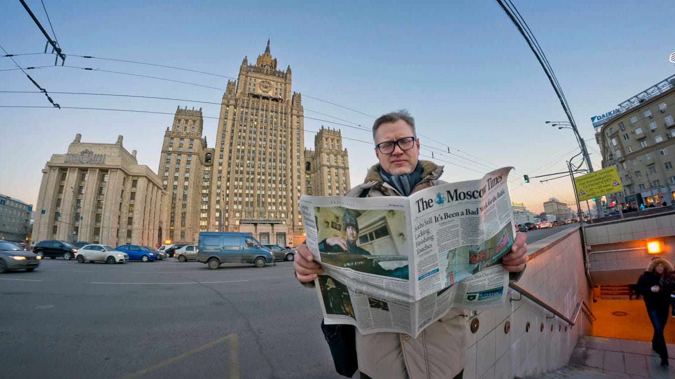 Роскомнадзор заблокировал сайт издания Moscow Times из-за новости об отказе омоновцев воевать в Украине